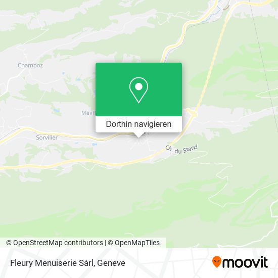 Fleury Menuiserie Sàrl Karte
