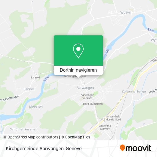 Kirchgemeinde Aarwangen Karte