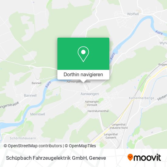 Schüpbach Fahrzeugelektrik GmbH Karte