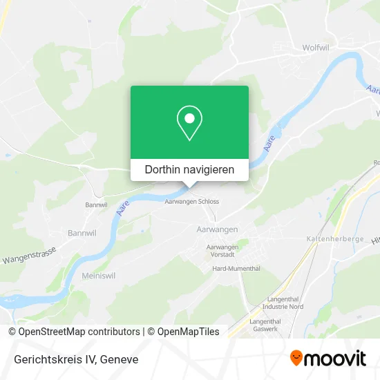 Gerichtskreis IV Karte