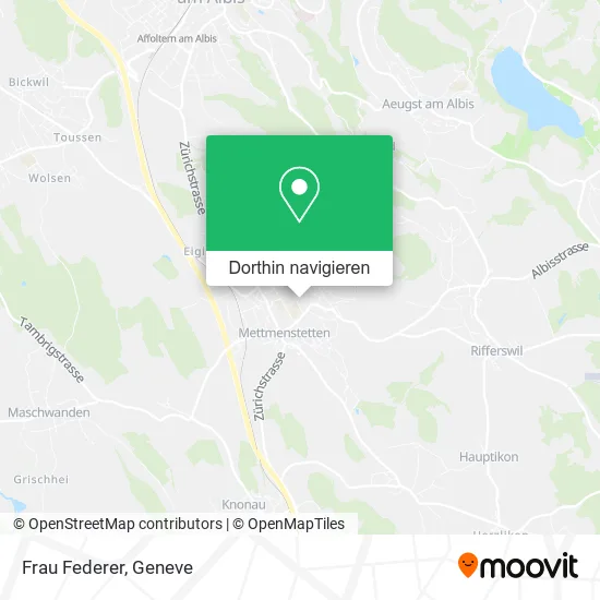 Frau Federer Karte