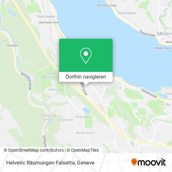 Helvetic Räumungen Falsetta Karte