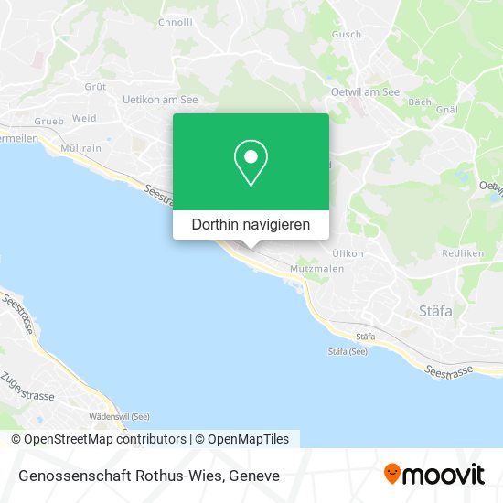 Genossenschaft Rothus-Wies Karte