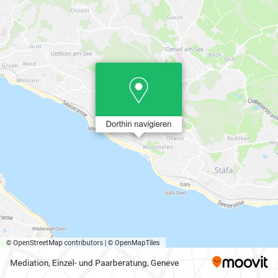 Mediation, Einzel- und Paarberatung Karte