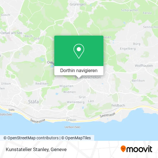 Kunstatelier Stanley Karte