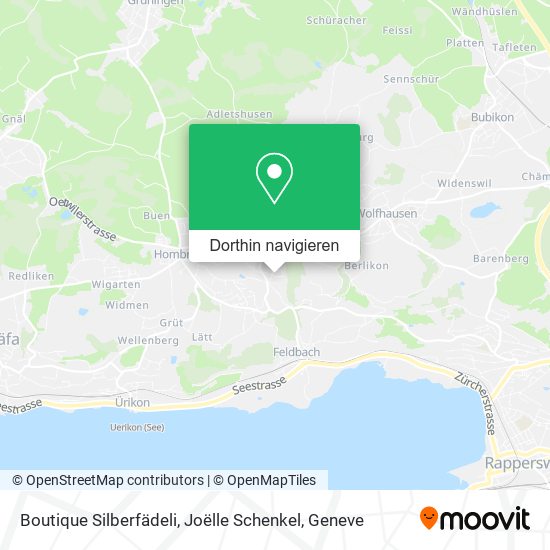 Boutique Silberfädeli, Joëlle Schenkel Karte