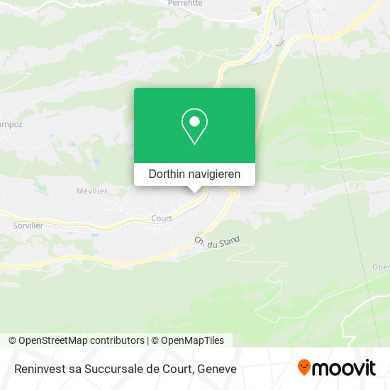 Reninvest sa Succursale de Court Karte