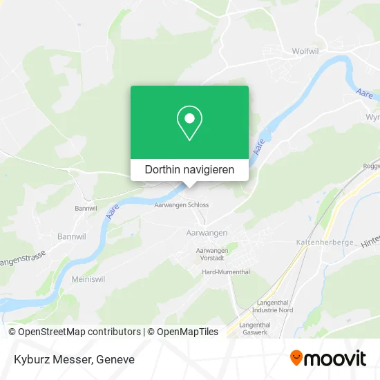 Kyburz Messer Karte