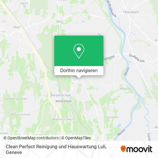 Clean Perfect Reinigung und Hauswartung Luli Karte