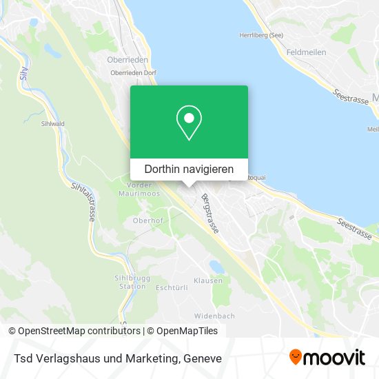 Tsd Verlagshaus und Marketing Karte