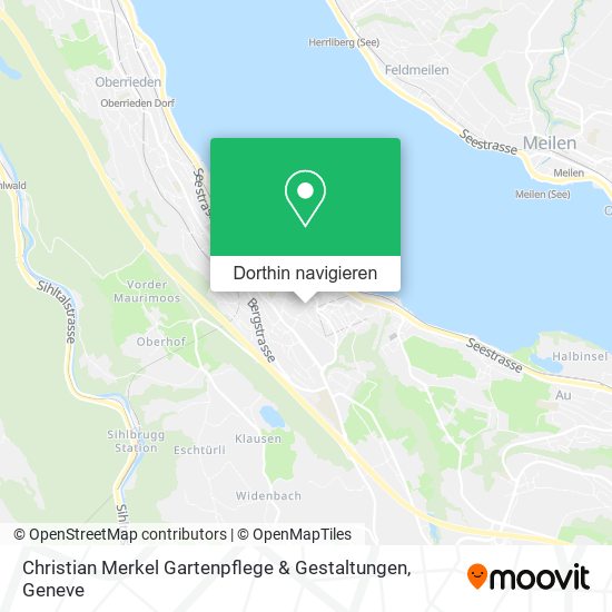 Christian Merkel Gartenpflege & Gestaltungen Karte