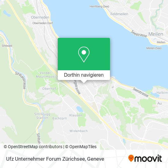 Ufz Unternehmer Forum Zürichsee Karte