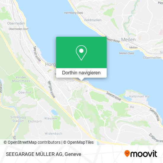 SEEGARAGE MÜLLER AG Karte
