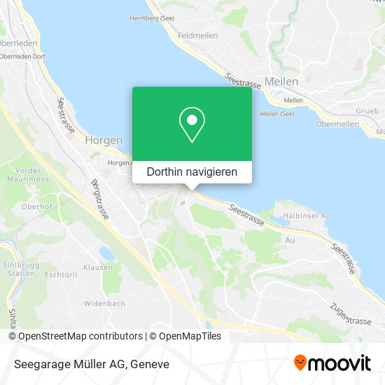 Seegarage Müller AG Karte