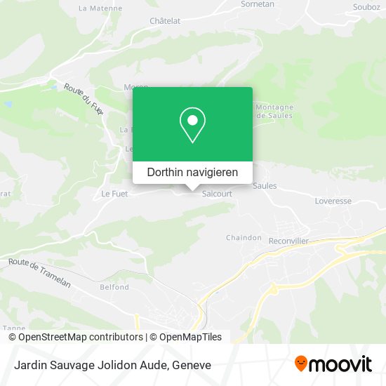 Jardin Sauvage Jolidon Aude Karte