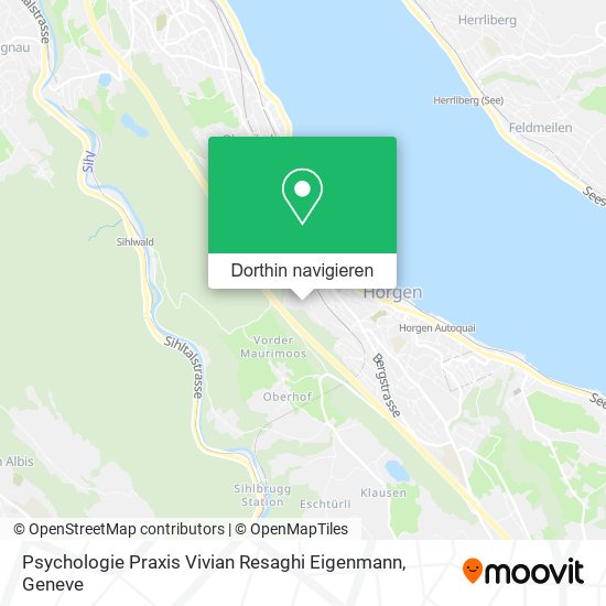 Psychologie Praxis Vivian Resaghi Eigenmann Karte