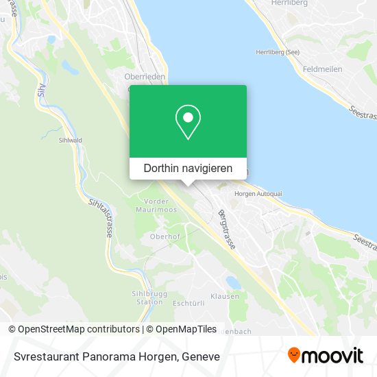 Svrestaurant Panorama Horgen Karte