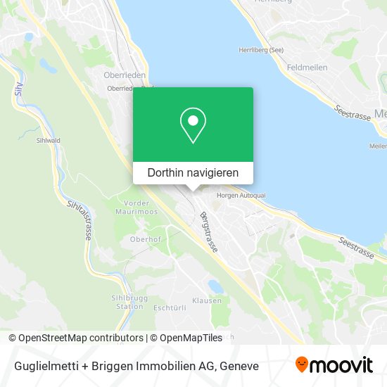 Guglielmetti + Briggen Immobilien AG Karte