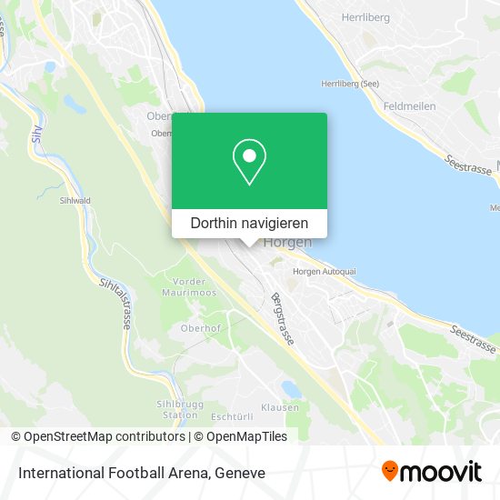 International Football Arena Karte