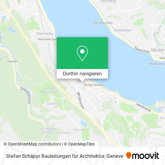 Stefan Schäppi Bauleitungen für Architektur Karte