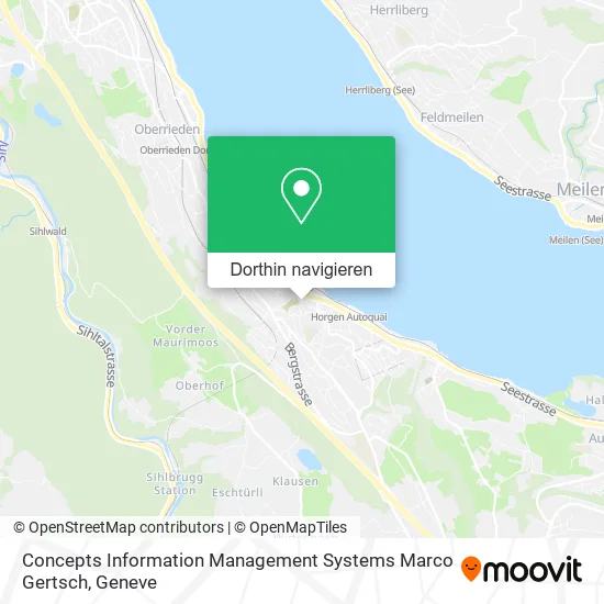 Concepts Information Management Systems Marco Gertsch Karte