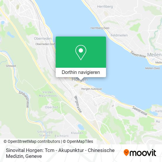 Sinovital Horgen: Tcm - Akupunktur - Chinesische Medizin Karte