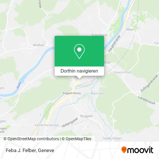Feba J. Felber Karte