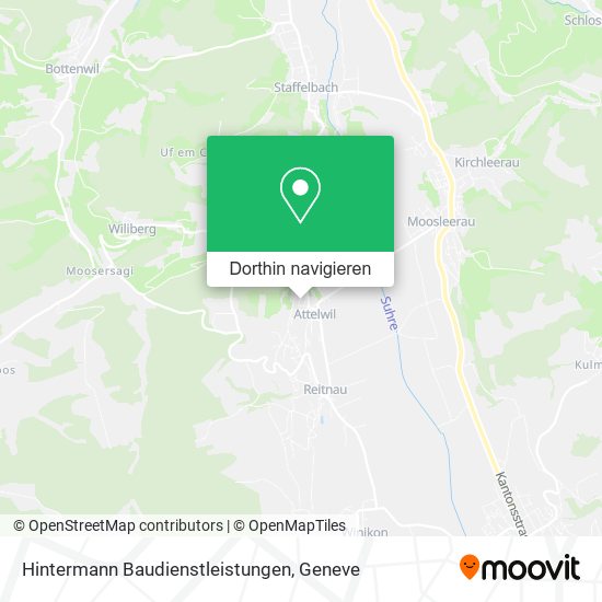 Hintermann Baudienstleistungen Karte