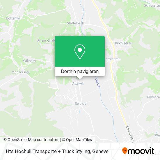 Hts Hochuli Transporte + Truck Styling Karte