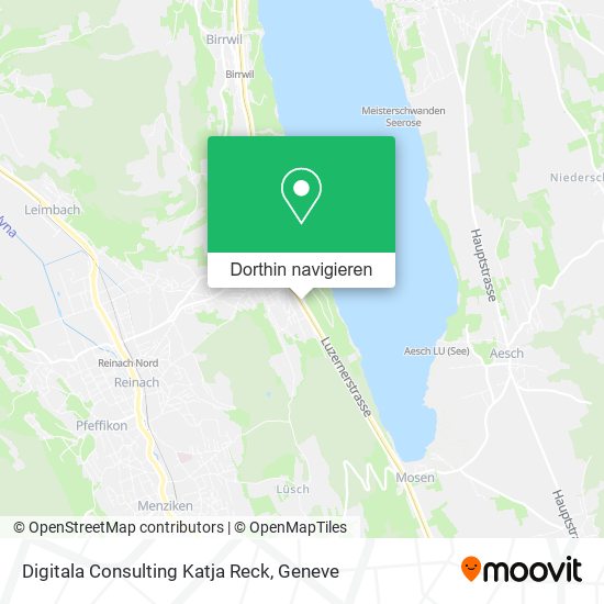 Digitala Consulting Katja Reck Karte