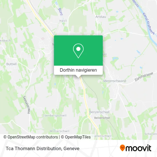 Tca Thomann Distribution Karte