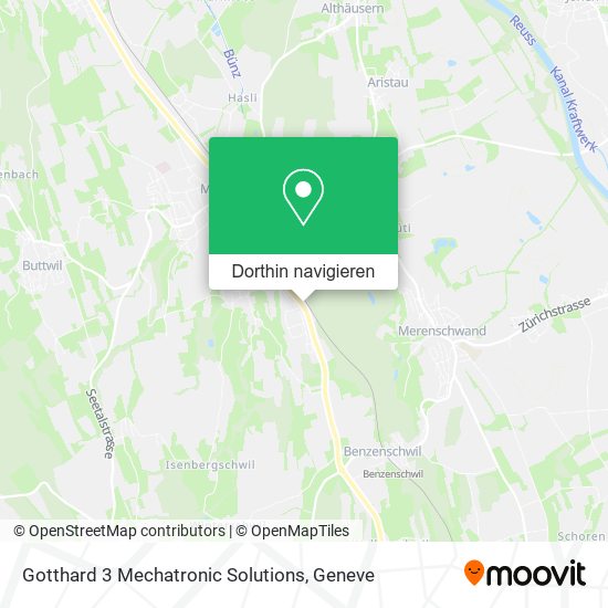 Gotthard 3 Mechatronic Solutions Karte