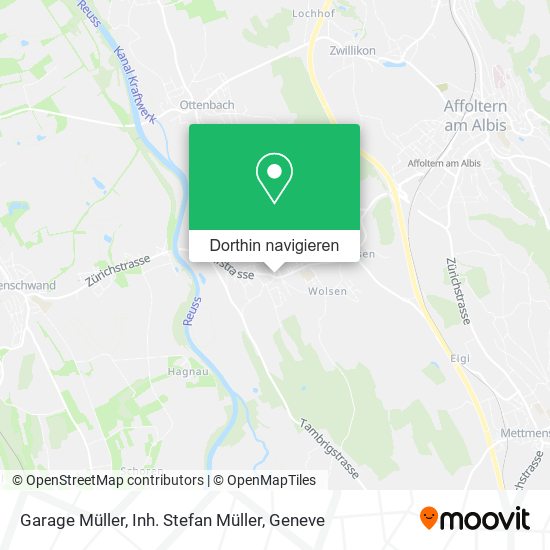 Garage Müller, Inh. Stefan Müller Karte