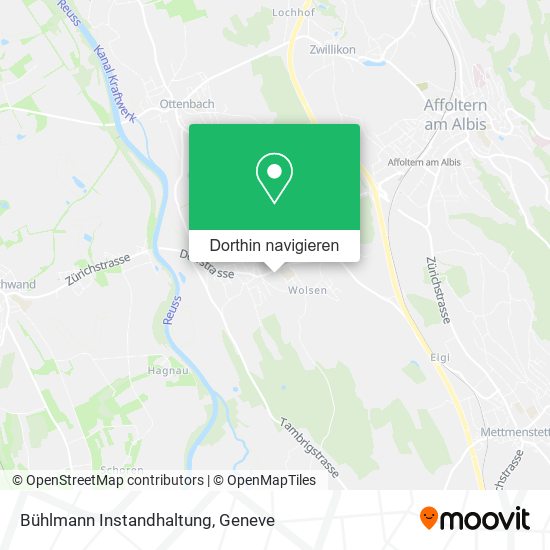 Bühlmann Instandhaltung Karte