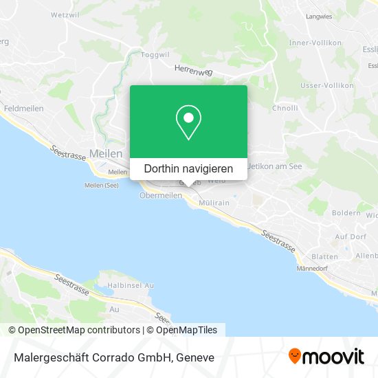 Malergeschäft Corrado GmbH Karte