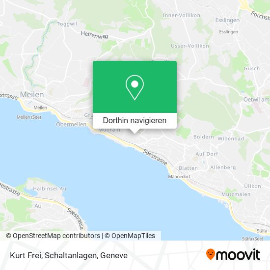 Kurt Frei, Schaltanlagen Karte