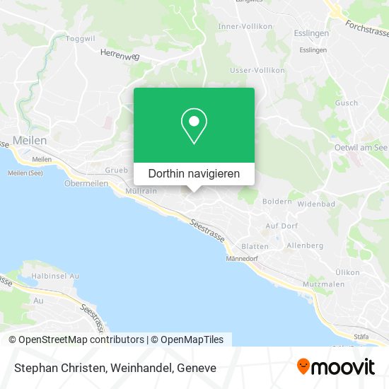 Stephan Christen, Weinhandel Karte