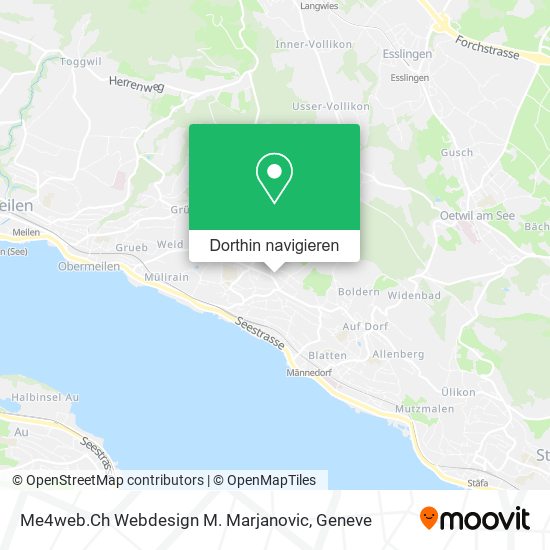 Me4web.Ch Webdesign M. Marjanovic Karte