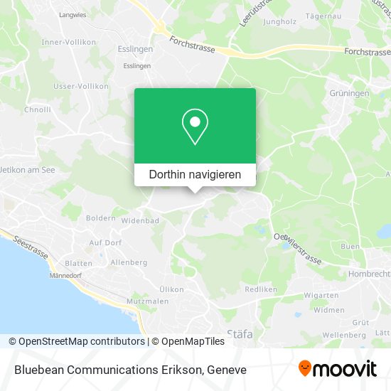 Bluebean Communications Erikson Karte