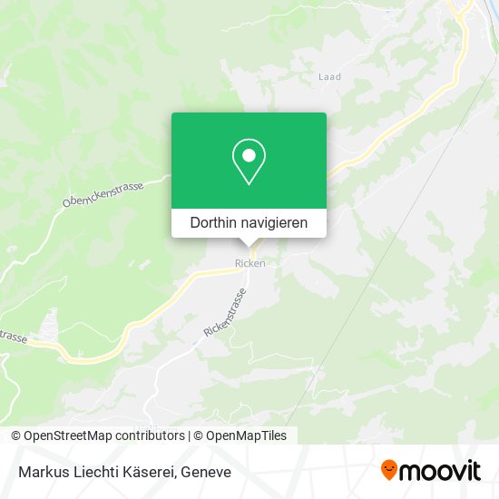 Markus Liechti Käserei Karte
