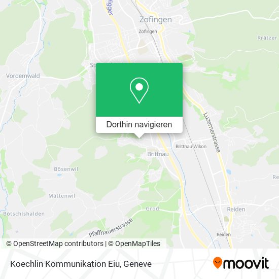 Koechlin Kommunikation Eiu Karte