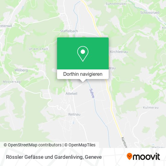Rössler Gefässe und Gardenliving Karte