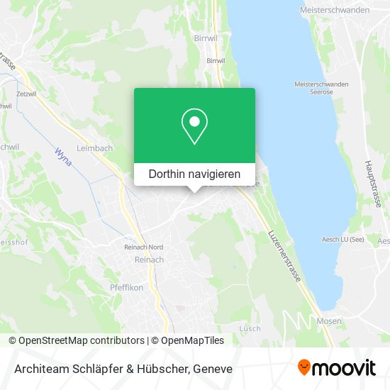 Architeam Schläpfer & Hübscher Karte