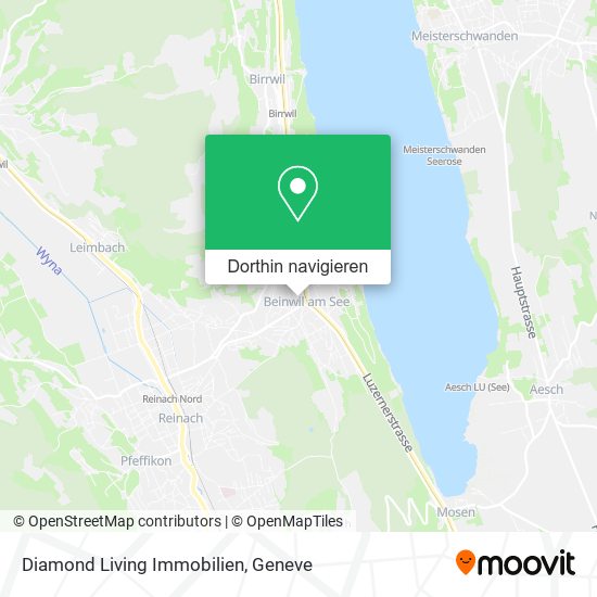 Diamond Living Immobilien Karte