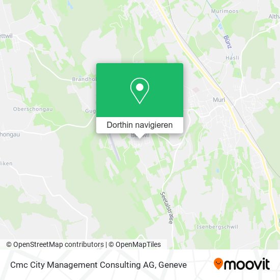Cmc City Management Consulting AG Karte