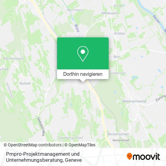 Pmpro-Projektmanagement und Unternehmungsberatung Karte