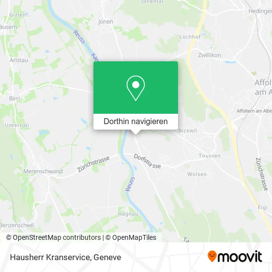 Hausherr Kranservice Karte