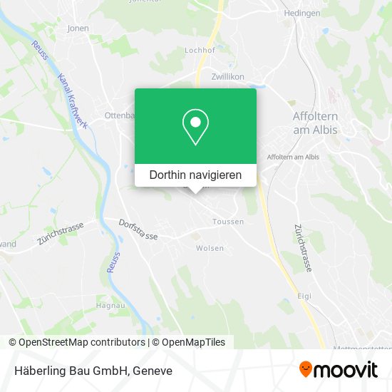 Häberling Bau GmbH Karte