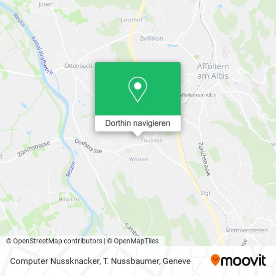 Computer Nussknacker, T. Nussbaumer Karte