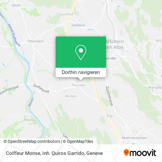 Coiffeur Monse, Inh. Quiros Garrido Karte